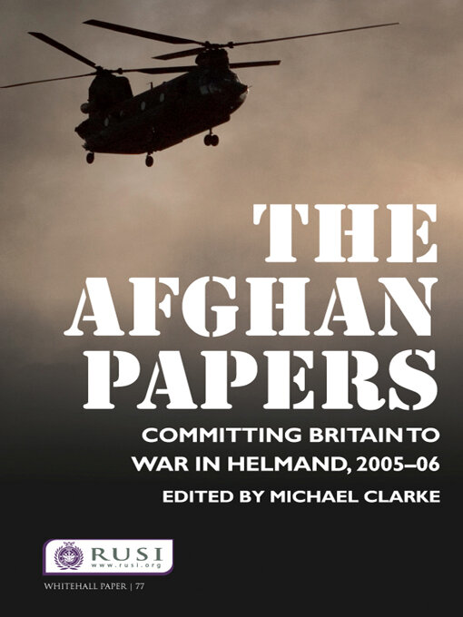 Title details for The Afghan Papers by Michael Clarke - Available